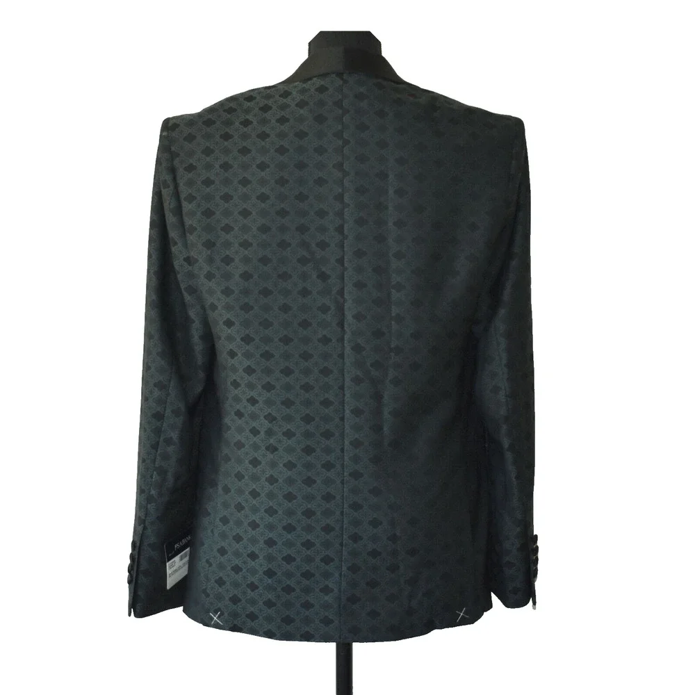 B5 NWT JOS A BANK Satin Shawl Lapel Single Button Skinny Fit Blazer Sz 38S $199 - Picture 3 of 7